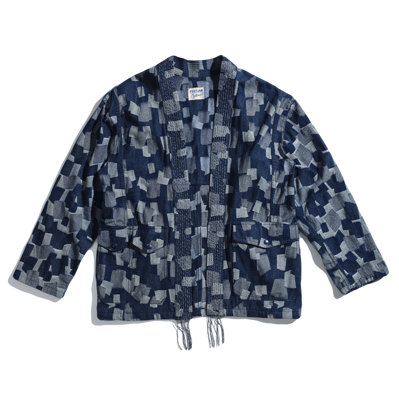Boro Denim Kimono Jacket - Fortune WWD